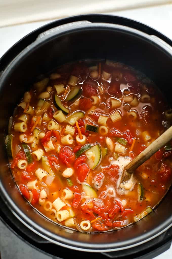 instant pot minestrone