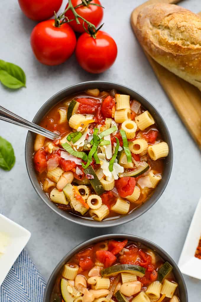 minestrone soup