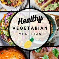 vegetarian meal plan list