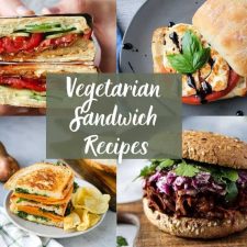 vegetarian sandwich recipes
