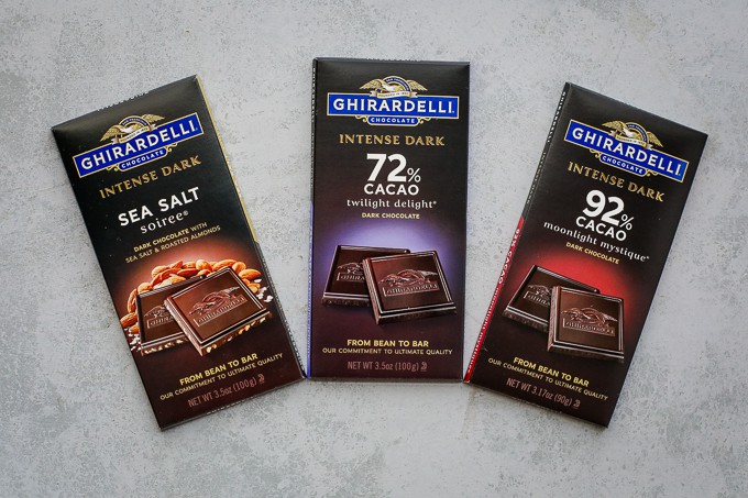 Ghiradelli chocolate bars