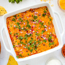 warm taco dip