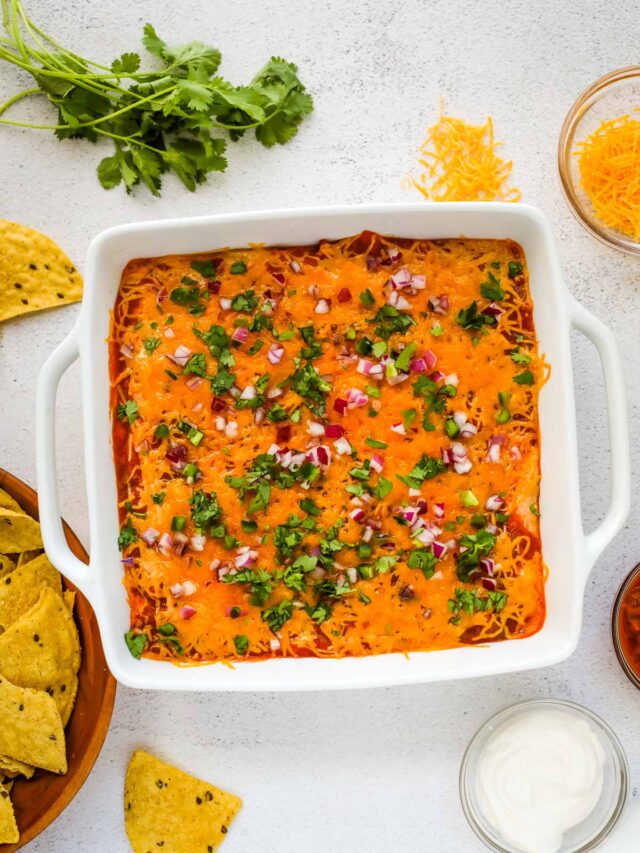 Warm Taco Dip Recipe I Heart Vegetables