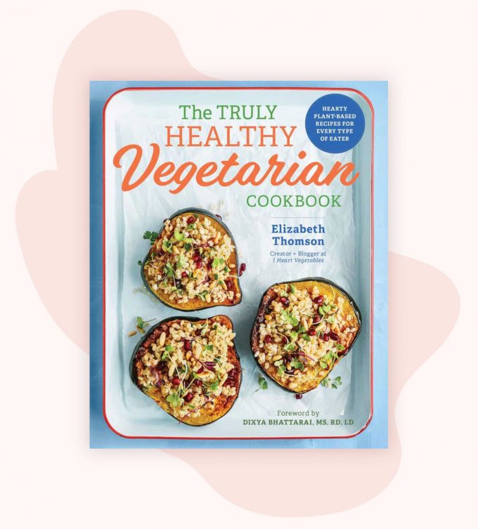 The Truly Healthy Vegetarian Cookbook Cover