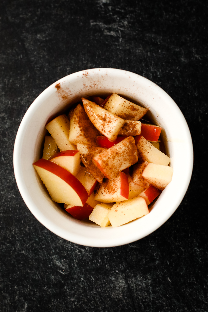 apples in a bowl