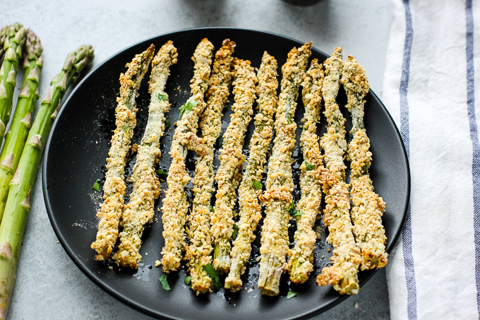 Asparagus and Panko