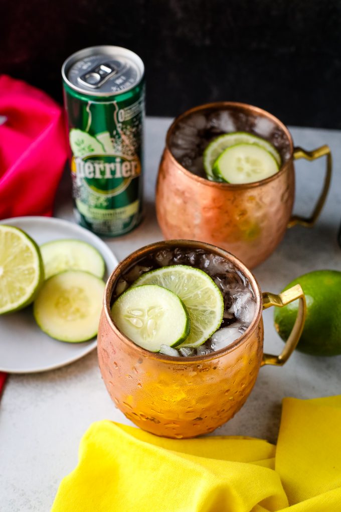 Moscow mule and Ginger Beer