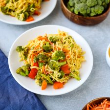yellow curry noodles