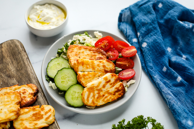 Crispy Air Fryer Halloumi