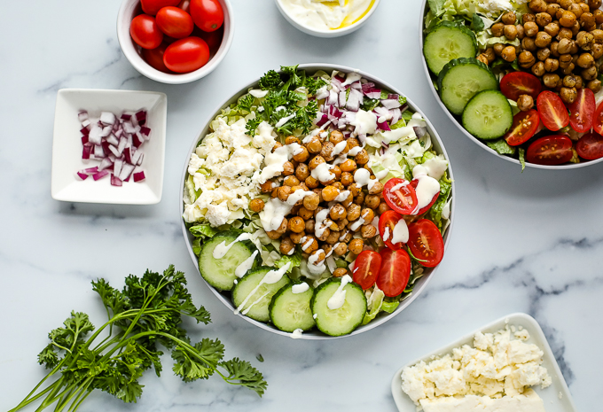 chickpea bowls