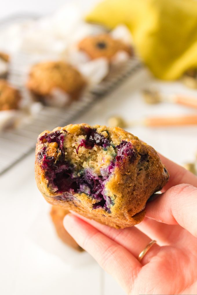oatmeal blueberry muffin