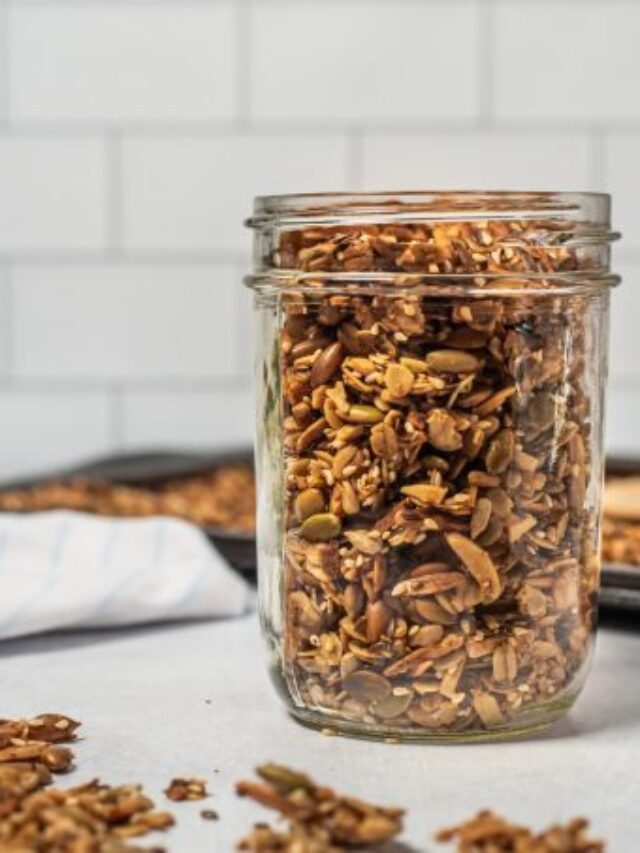 Savory Granola Recipe I Heart Vegetables