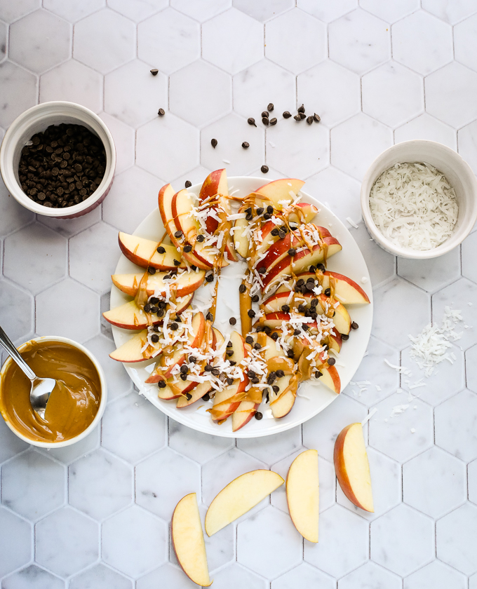 apple nachos