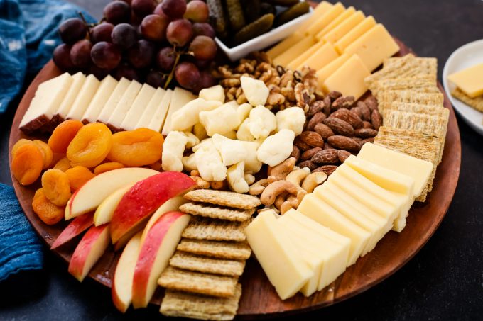 cheeseboard with nuts