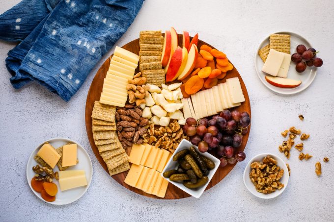 cheeseboard with nuts