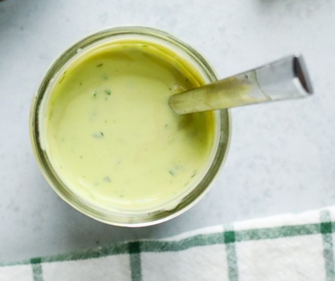 cilantro sauce