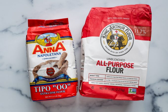00 flour and all purpose flour