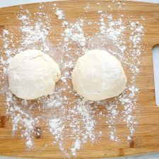 ooni pizza dough on a cutting board
