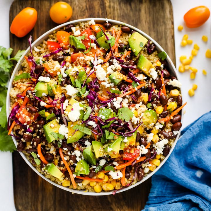 Quinoa and Avocado Bowl - I Heart Vegetables