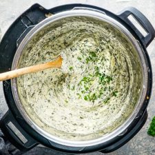 instant pot spinach dip