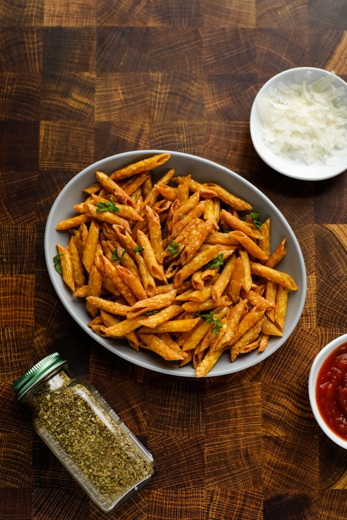 pasta chips from an air fryer