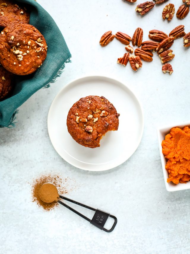 Almond Flour Pumpkin Muffins Recipe I Heart Vegetables