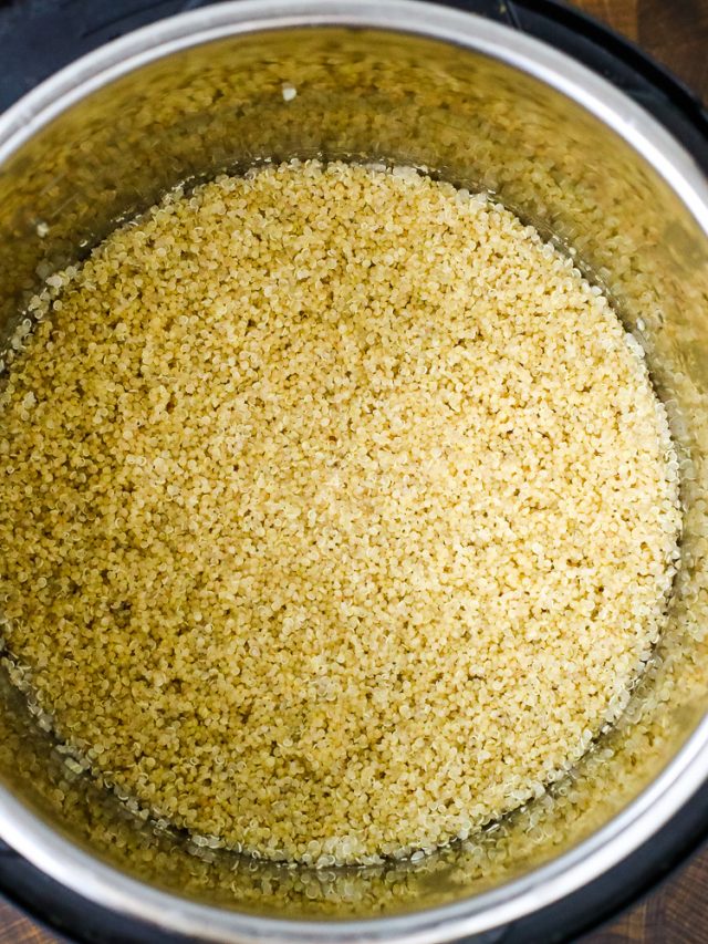 How to Make Quinoa in an Instant Pot - I Heart Vegetables