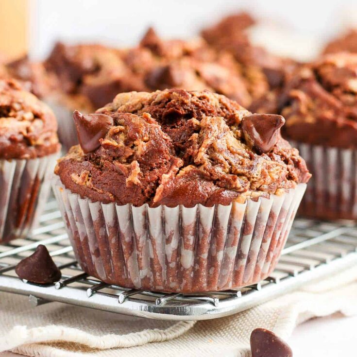 Image for Chocolate Peanut Butter Muffins (Video)