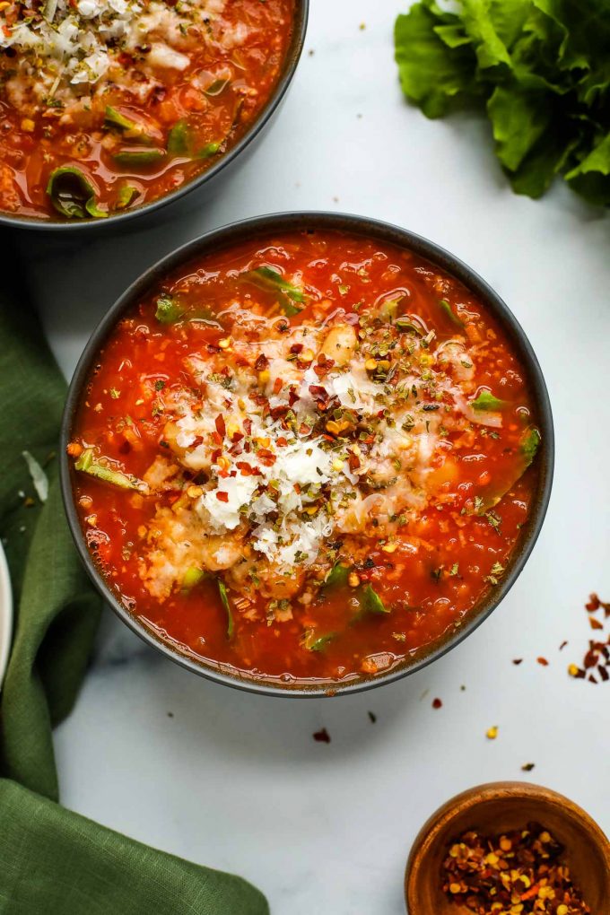 Tuscan White Bean Soup - I Heart Vegetables