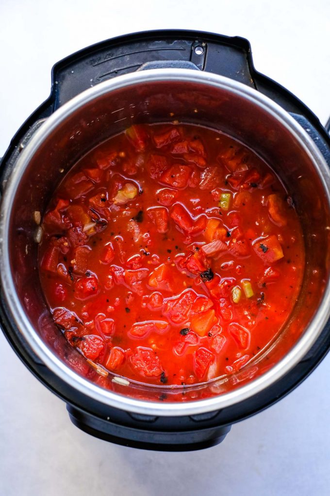 tomato soup in an instant pot