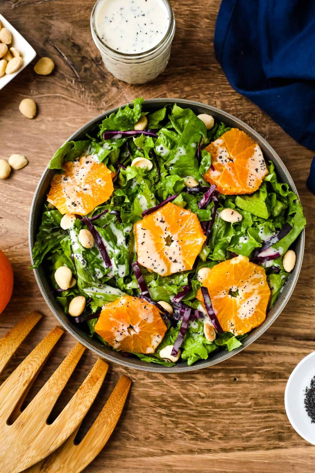 Citrus Salad with Poppy Seed Dressing I Heart Vegetables