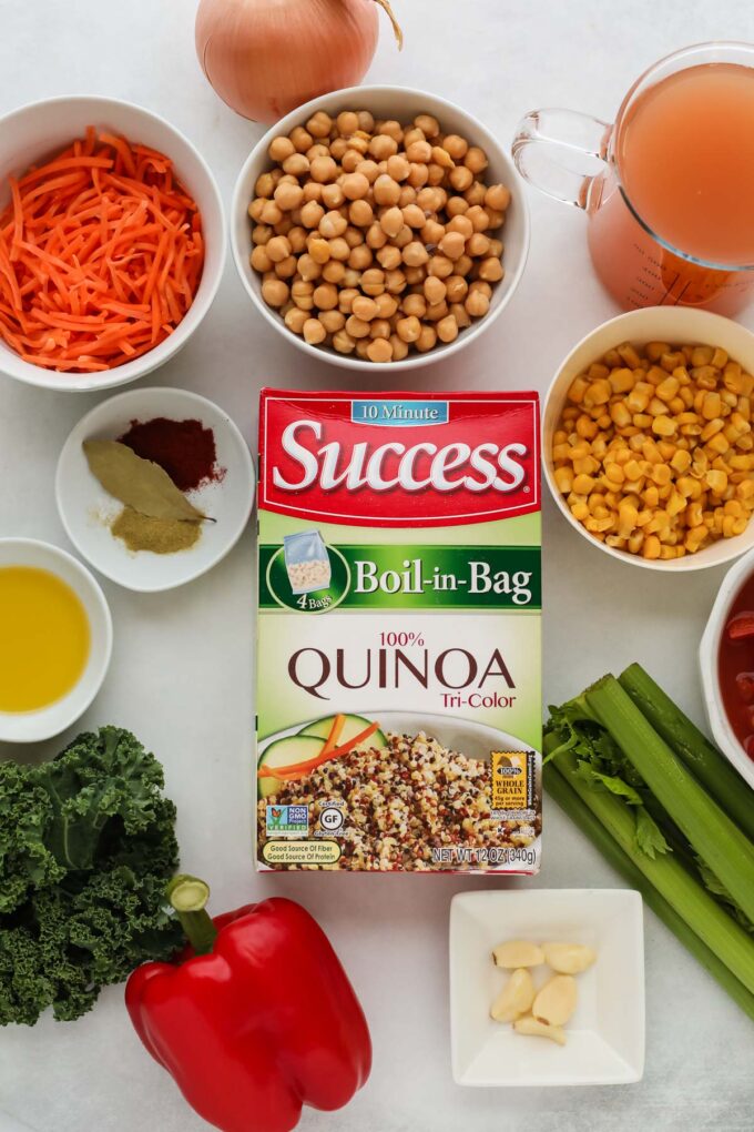 quinoa soup ingredients