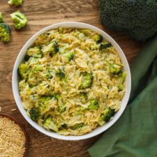 Broccoli Orzo Skillet