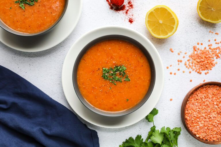 instant pot red lentil soup
