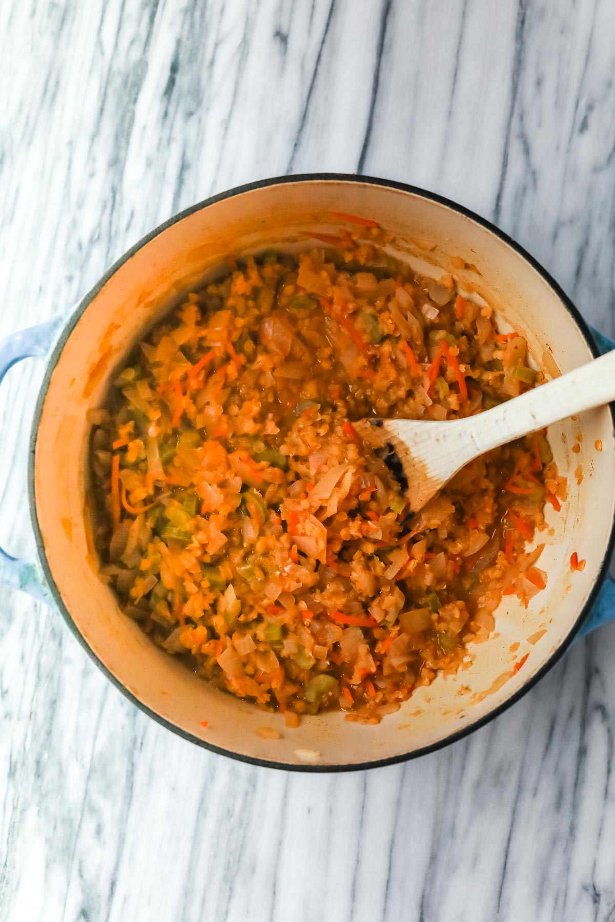 Spicy Red Lentil Stew I Heart Vegetables
