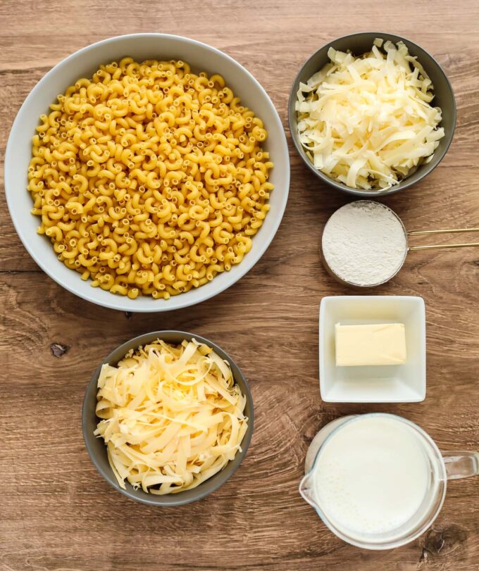 skillet macaroni and cheese ingredients