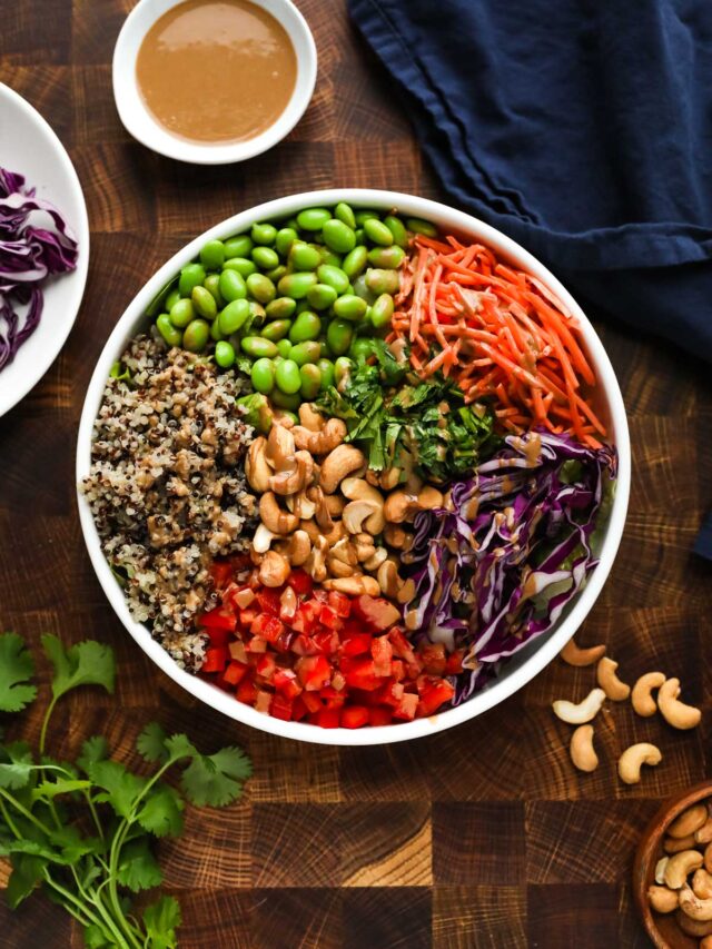 Edamame and Quinoa Salad Recipe I Heart Vegetables