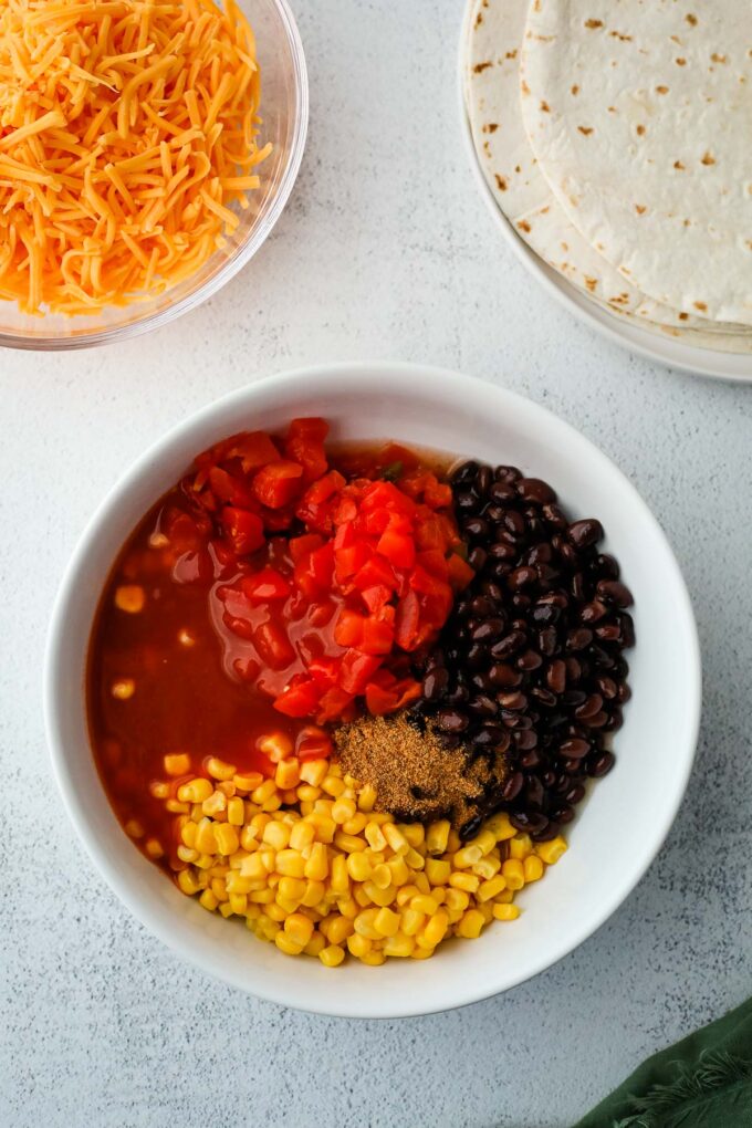 Slow Cooker Enchilada Casserole - I Heart Vegetables