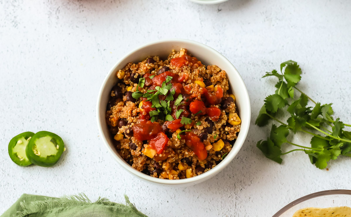 Instant Pot Mexican Quinoa - i Heart Vegetables