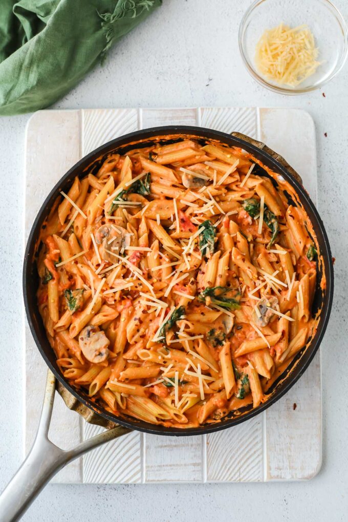 Penne Rosa Recipe [Noodles & Co. Copycat!] - Magenta Streaks