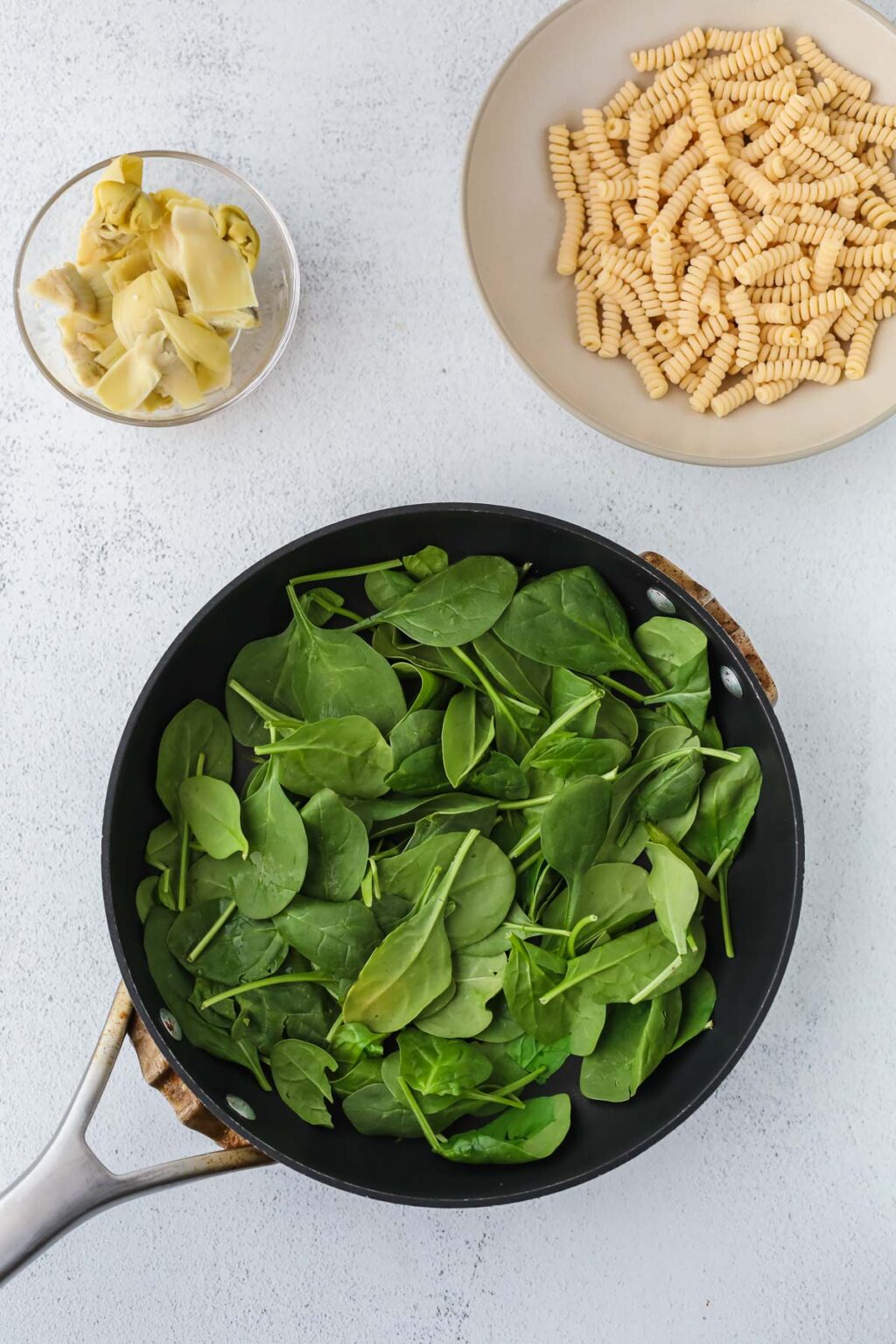 Spinach Artichoke Pasta I Heart Vegetables