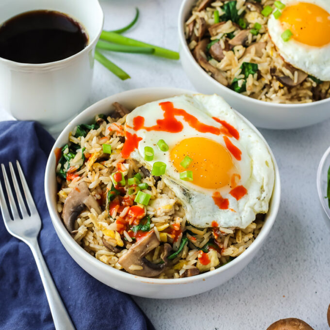 Breakfast Rice Bowl - I Heart Vegetables