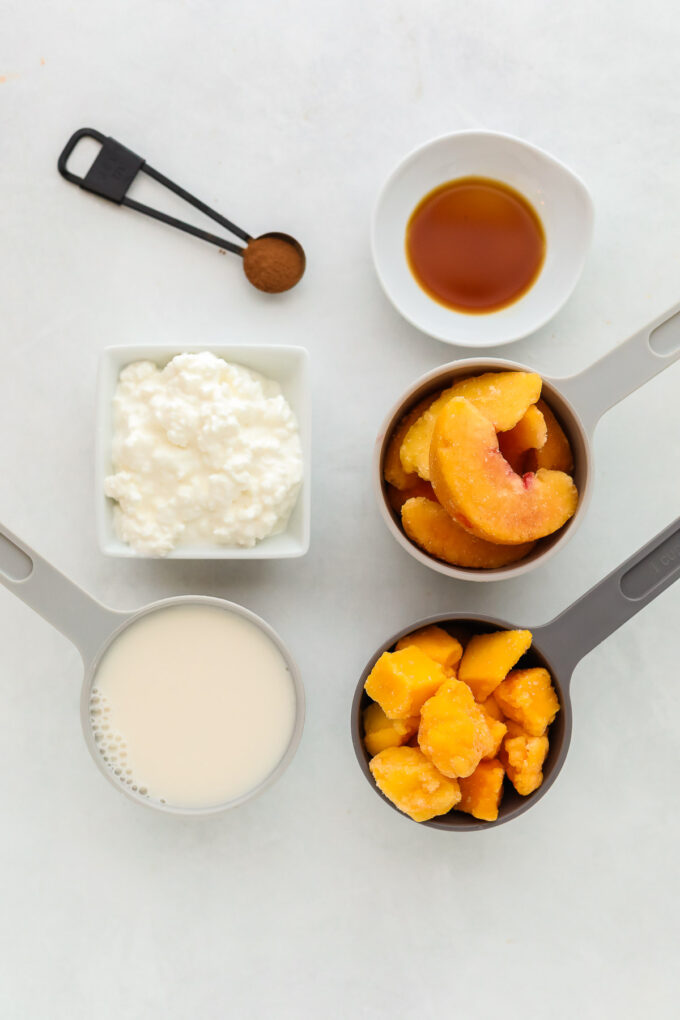 peach mango smoothie ingredients