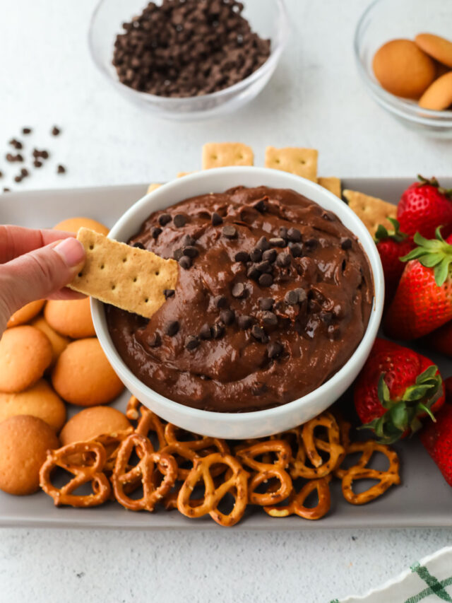 Brownie Batter Dip Recipe Video I Heart Vegetables