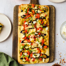 goat cheese flatbread