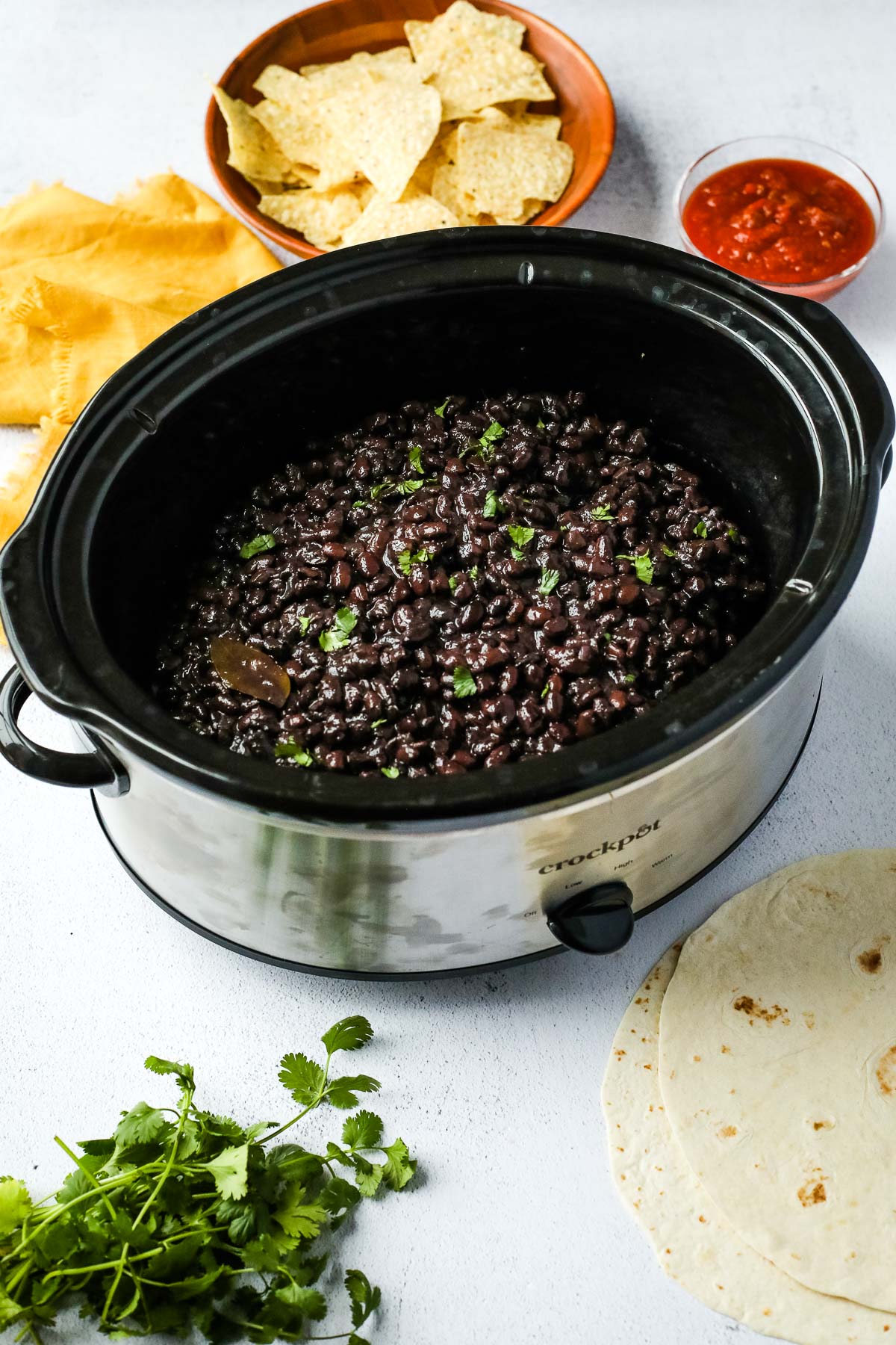 Black Beans {Crockpot or Instant Pot}