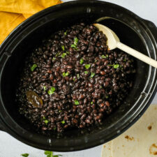 crockpot black beans