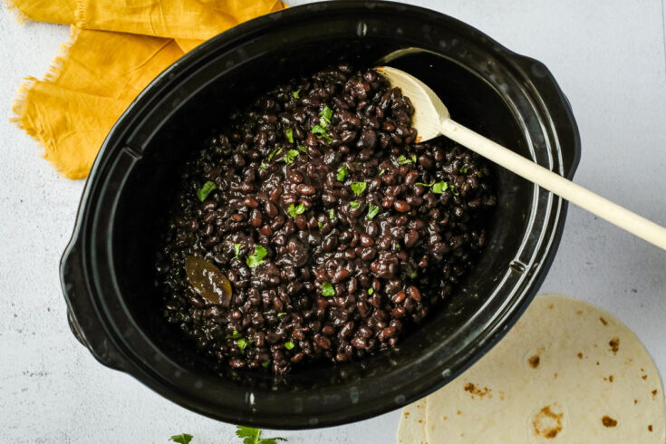 crockpot black beans