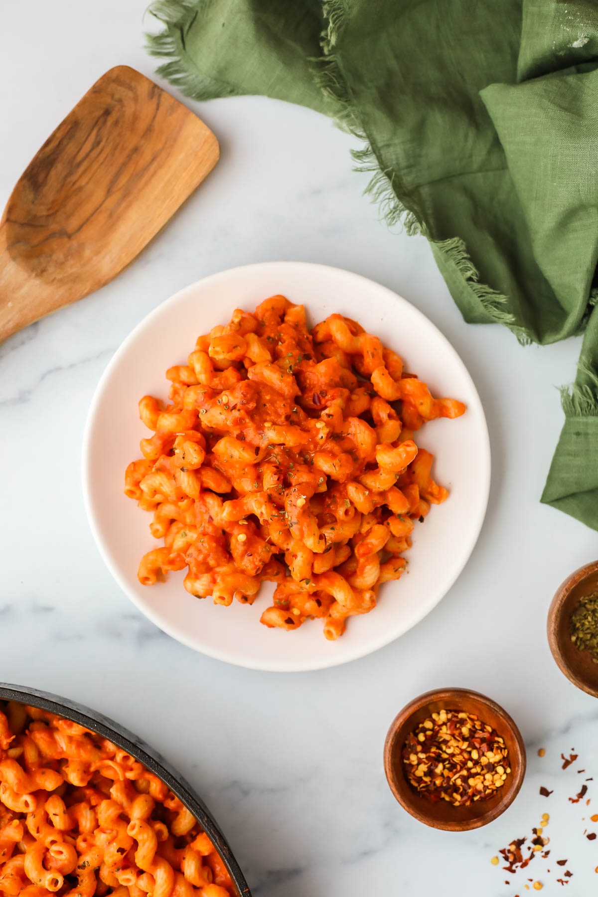 Tomato Goat Cheese Pasta - I Heart Vegetables