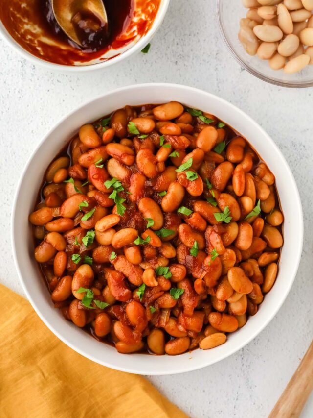 Vegetarian Baked Beans Recipe I Heart Vegetables